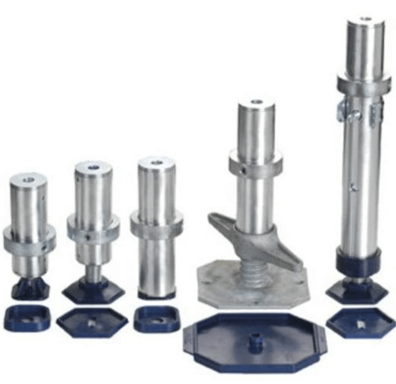 nogi stale i teleskopowe nivtec